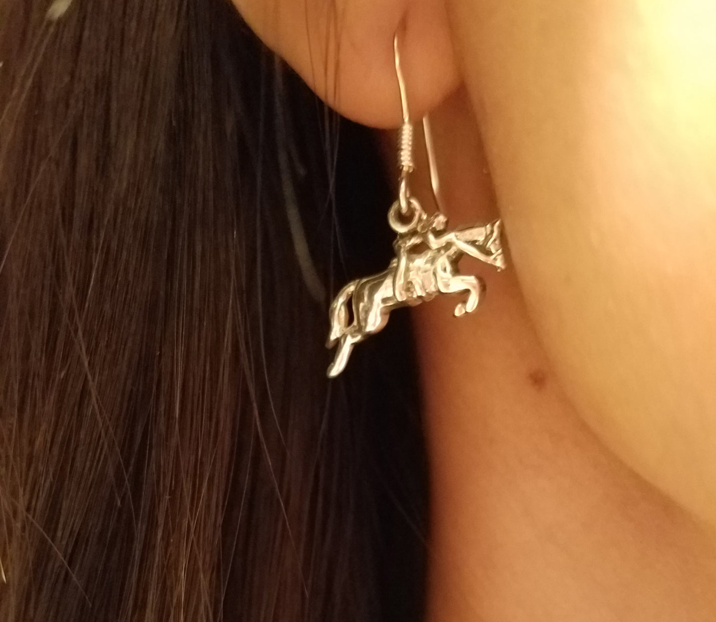 equestrian earrings