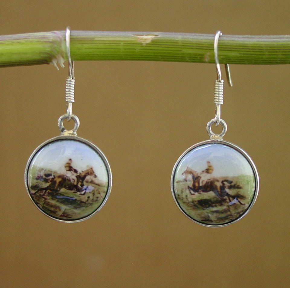 horse earrings