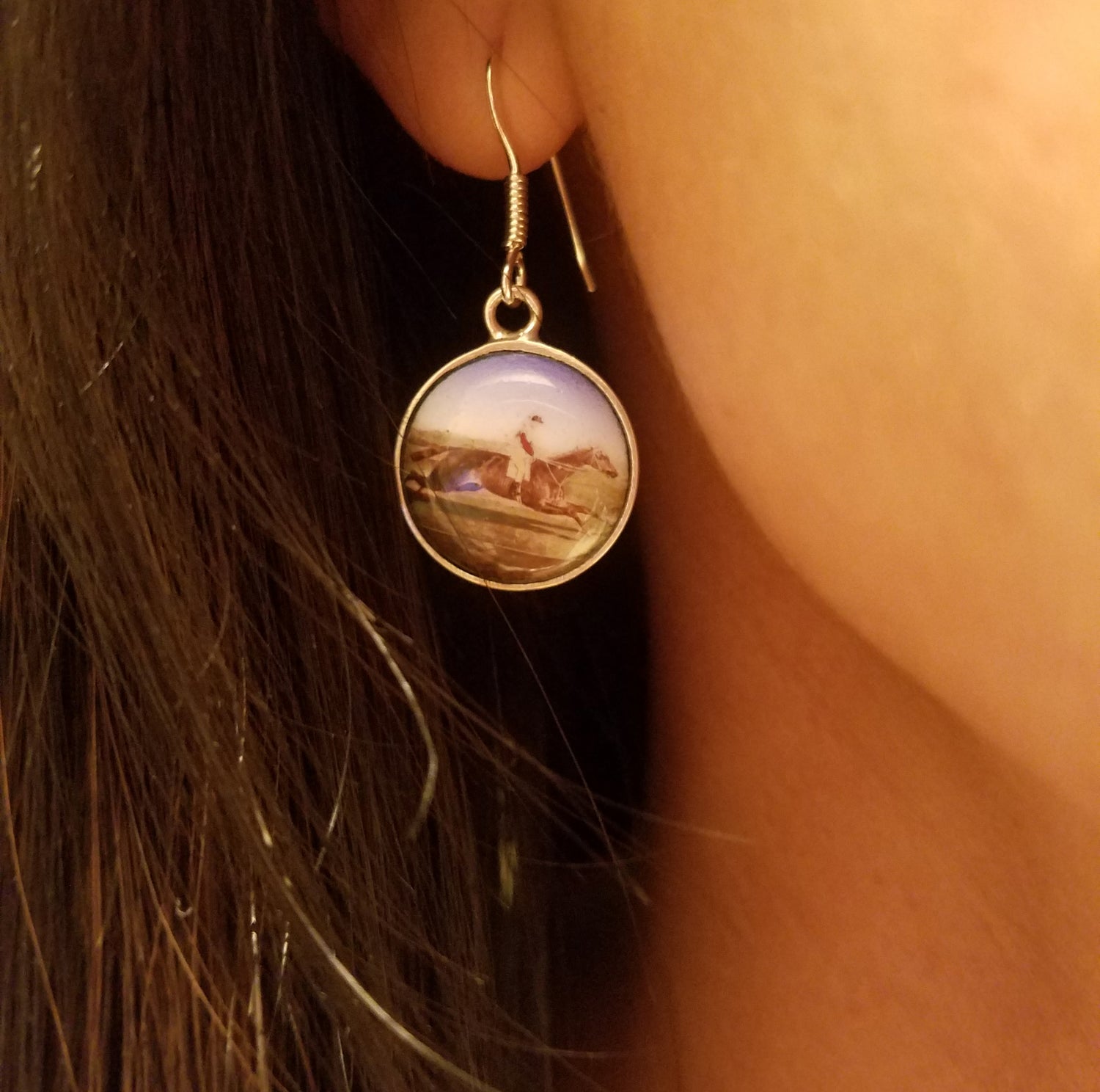 horse earrings