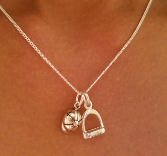 equestrian charms pendant