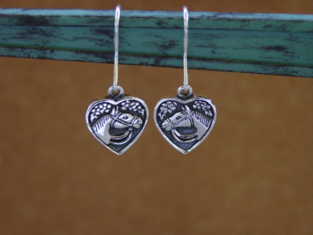 equestrian earrings