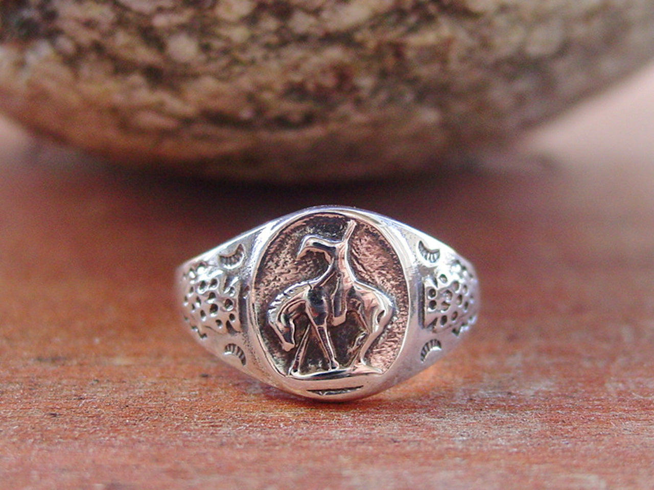equestrian jewelry Silver Ring
