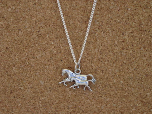 equestrian pendant