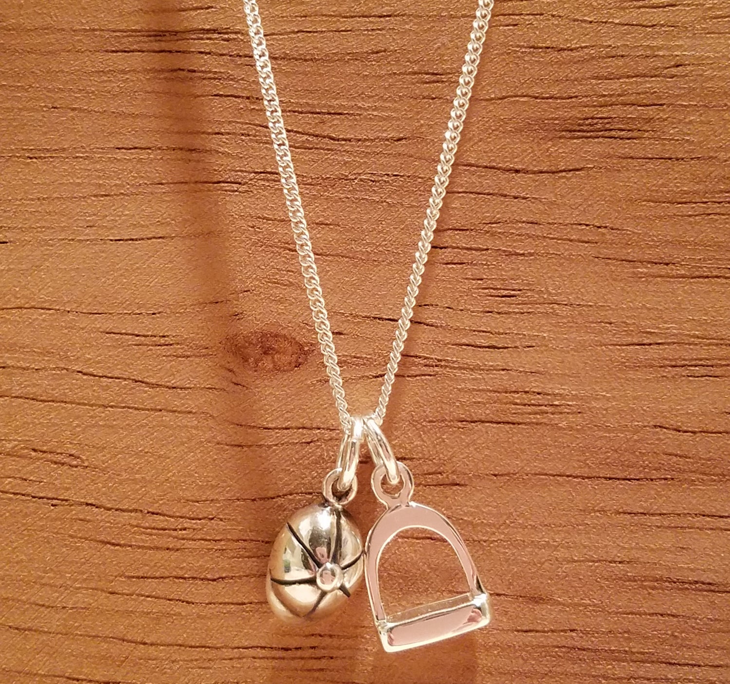 horse helmet jewelry