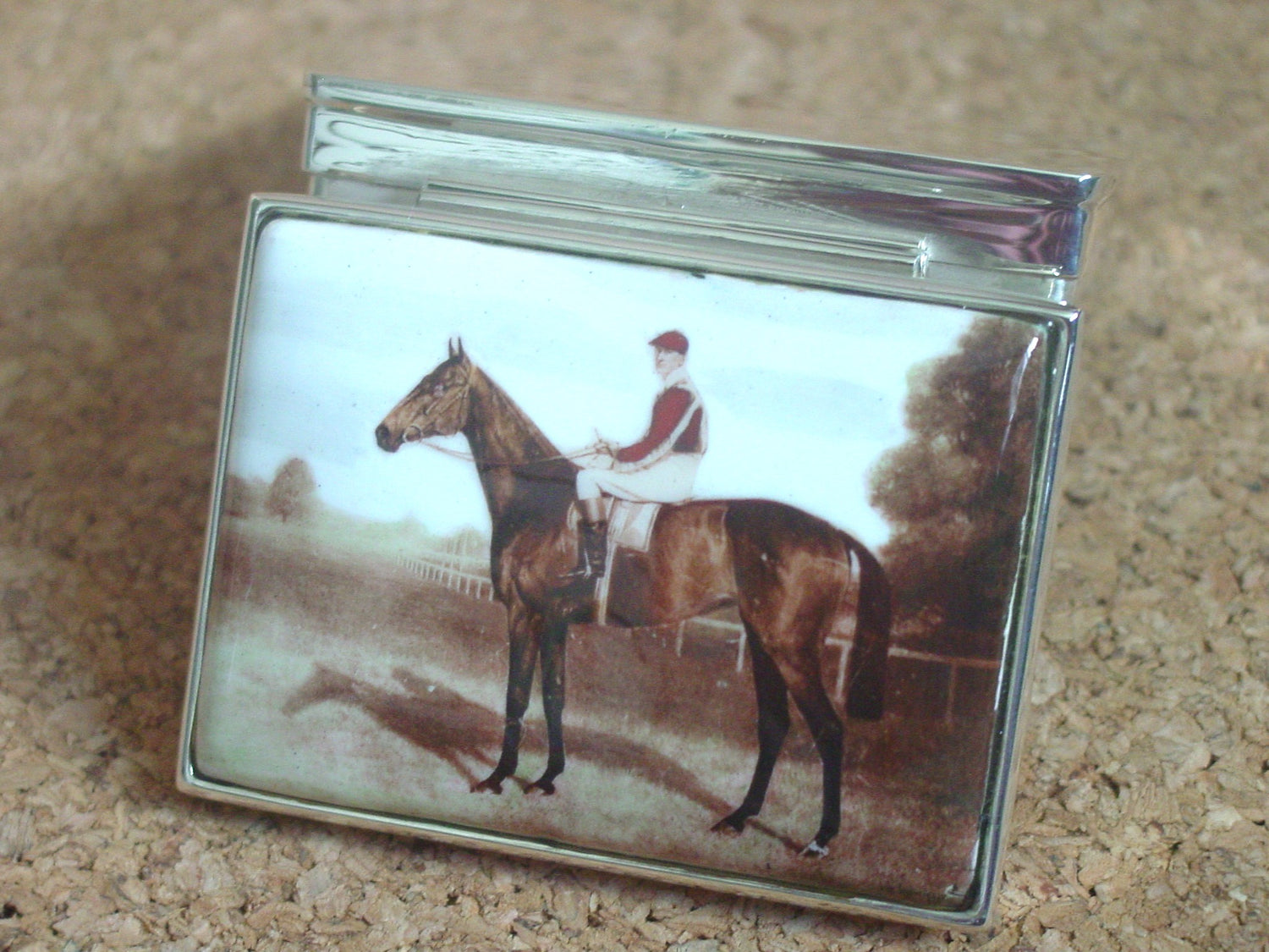 horse pill box