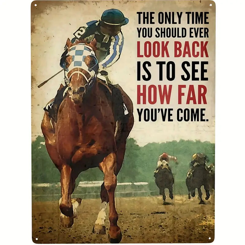 horse racing sign