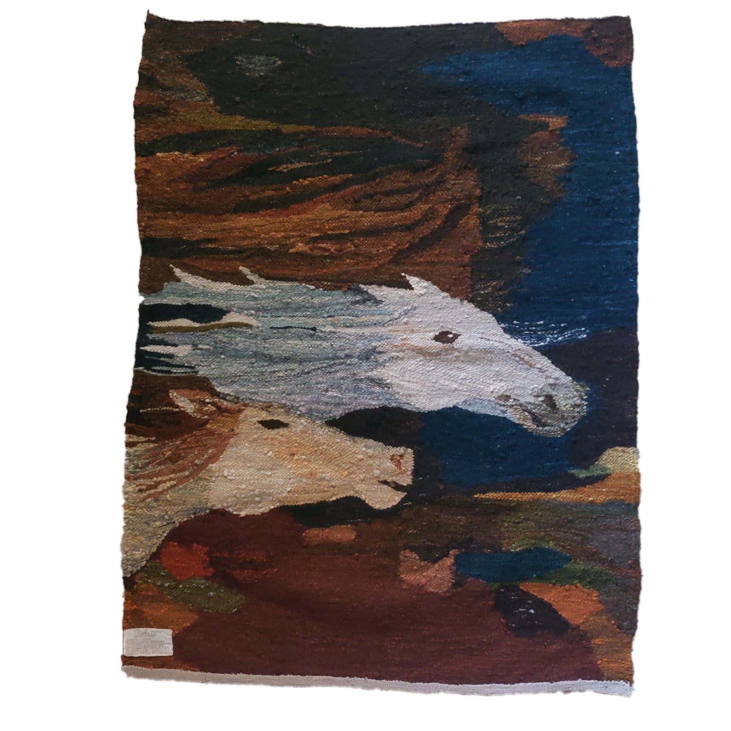 horses wall hanging carpet
