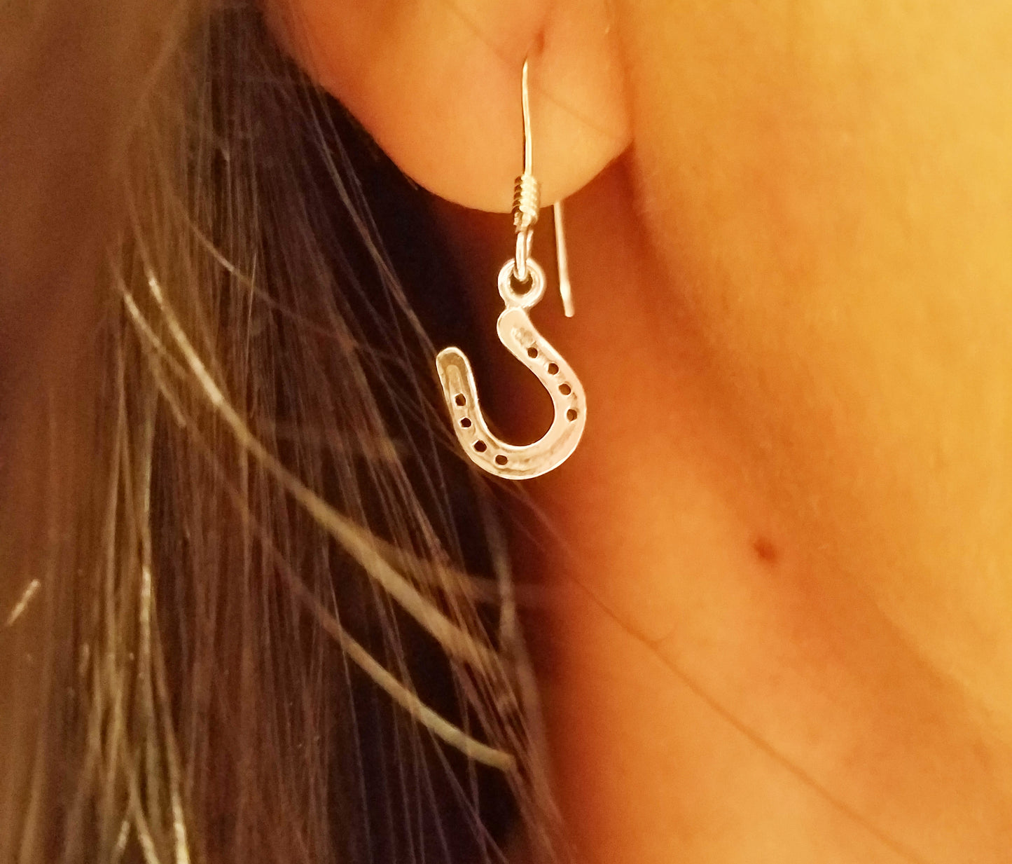 horseshoe earrings
