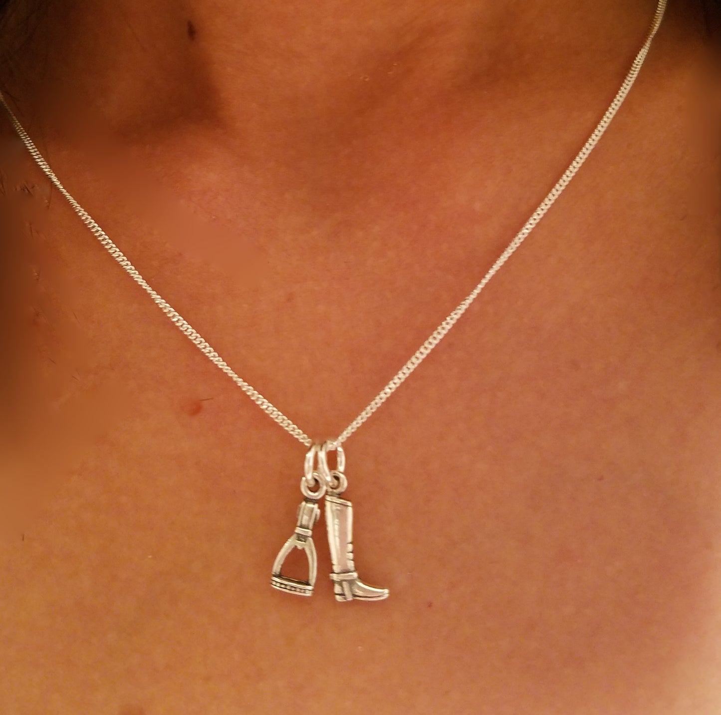 equestrian charms pendant