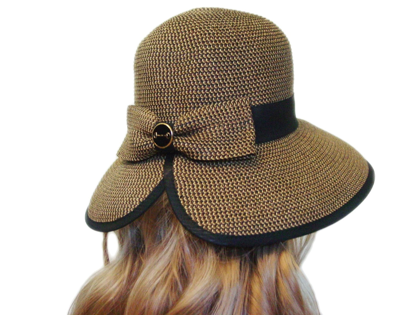 Equestrian lampshade dark hat