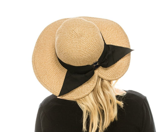 equestrian packable sun hat