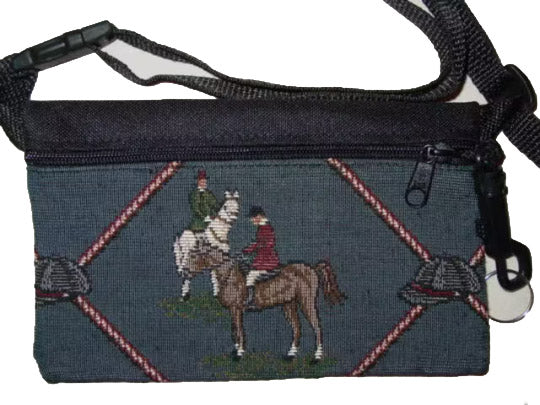 horse hunt scene bag