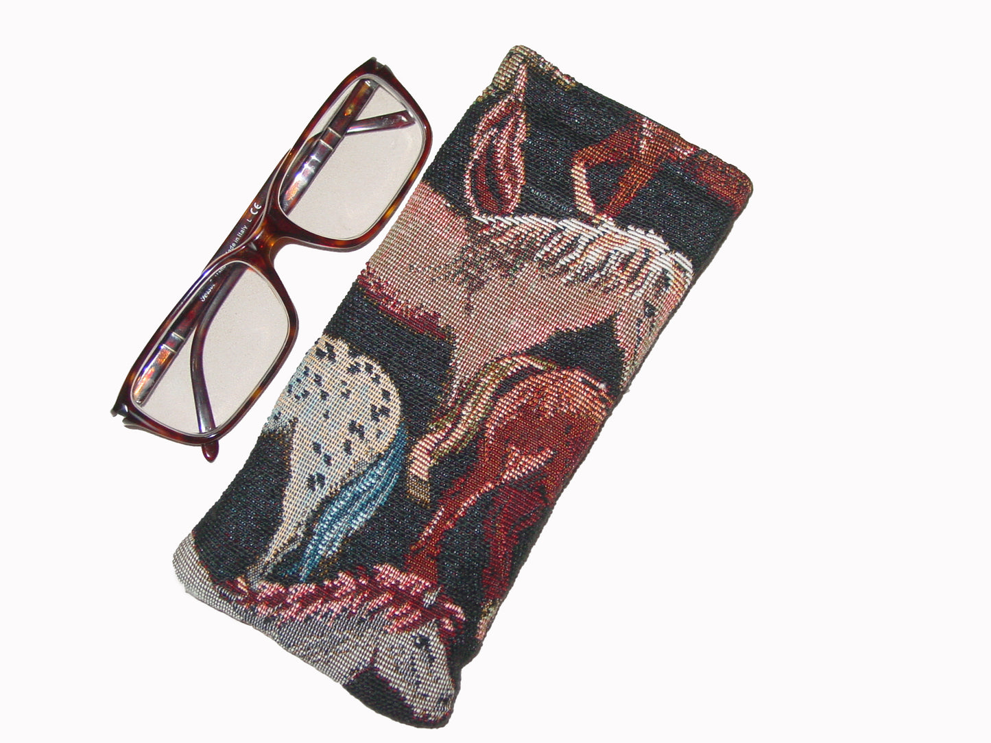 pony horse eyeglasses case