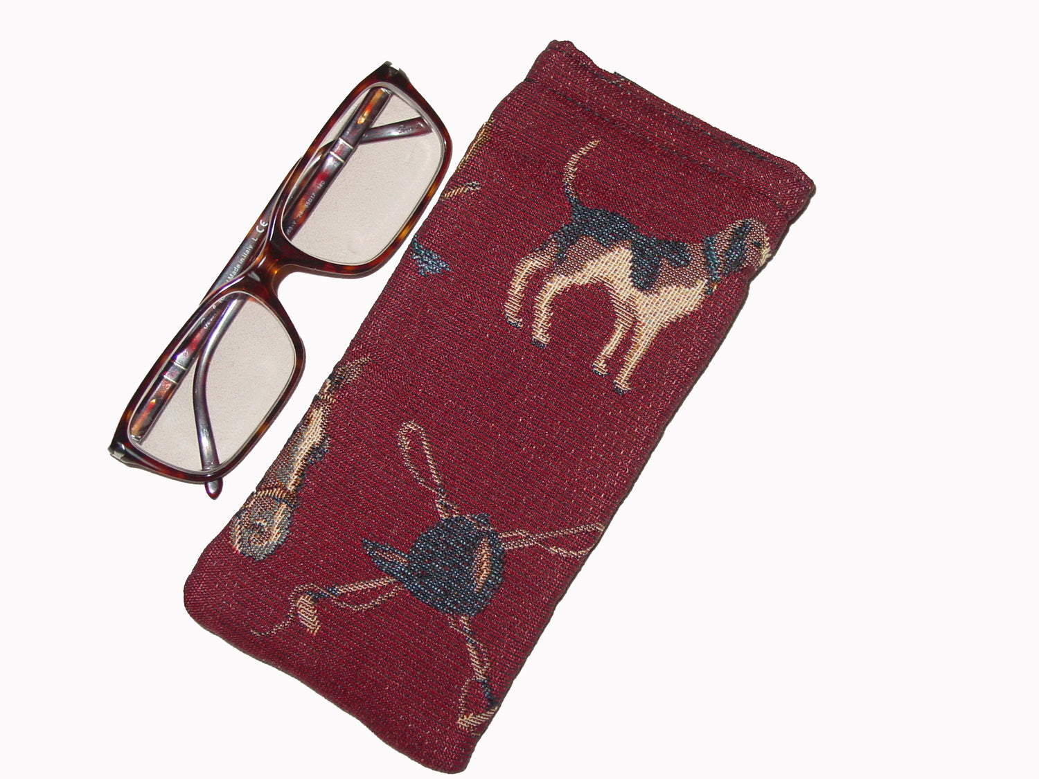 horse girl glasses case