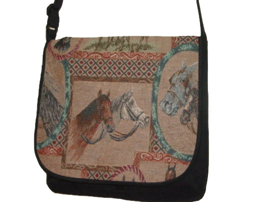 horse messenger bag