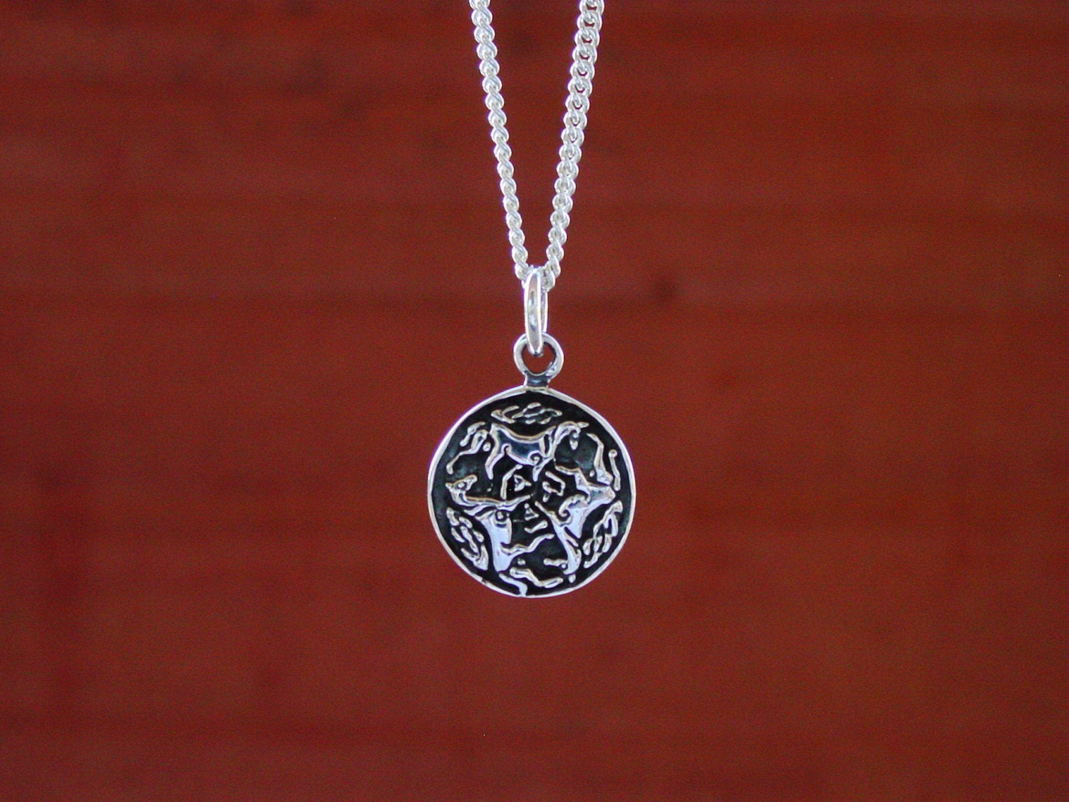 equestrian pendant