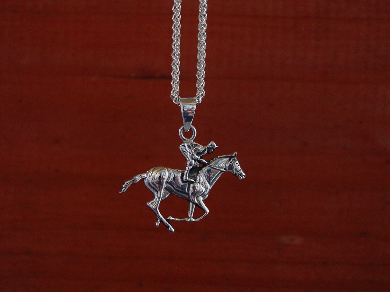 Churchill down horse silver