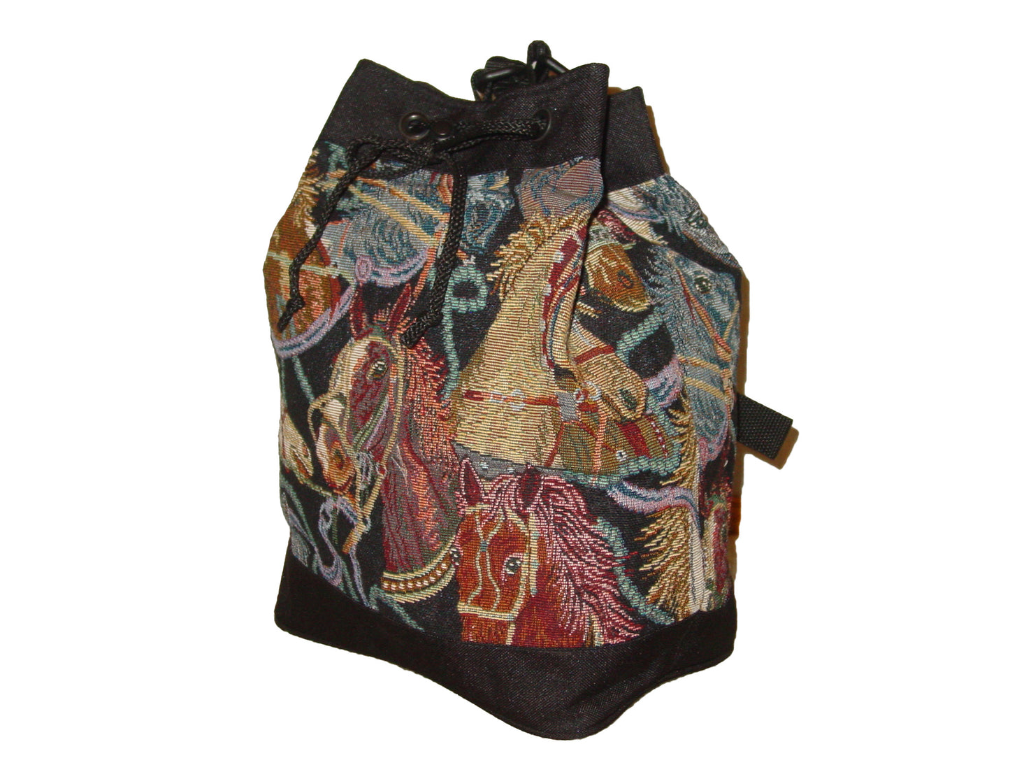 horse drawstring bag