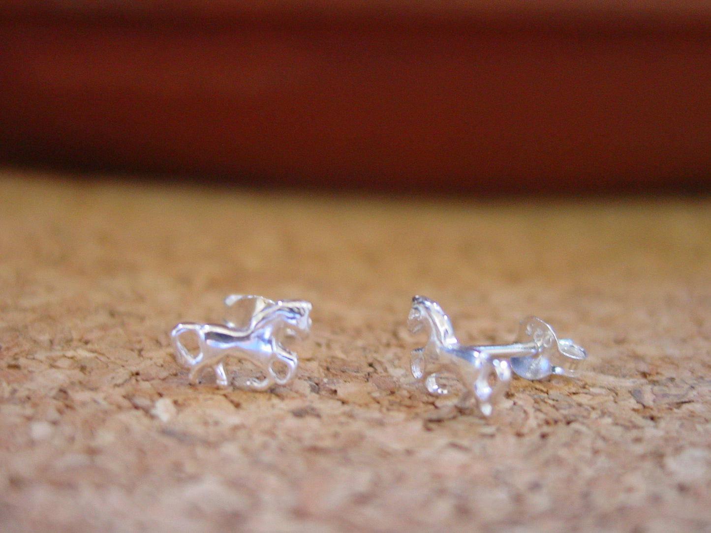 galloping horse earrings