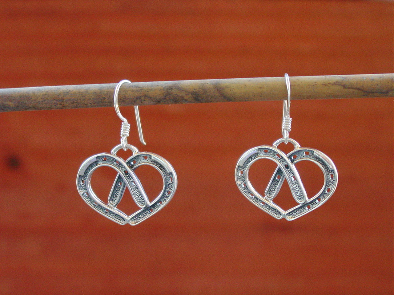 Equestrian Heart Earrings