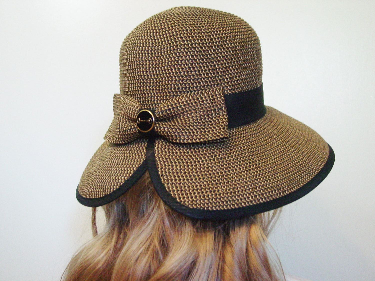 Equestrian dark heather hat