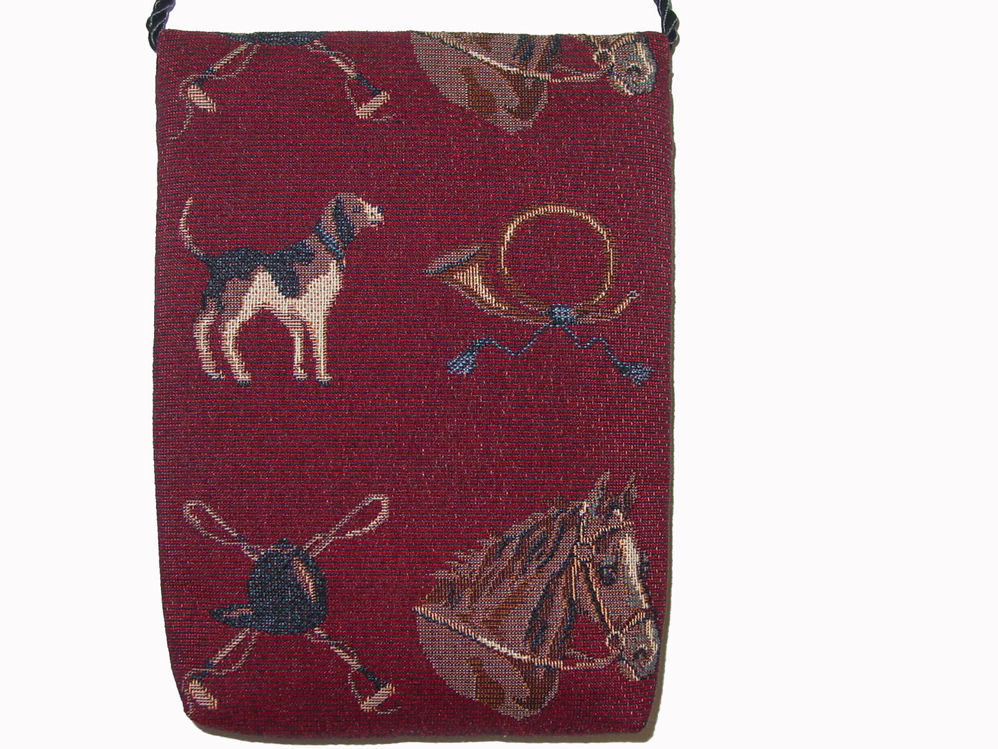 equestrian crossbody purse