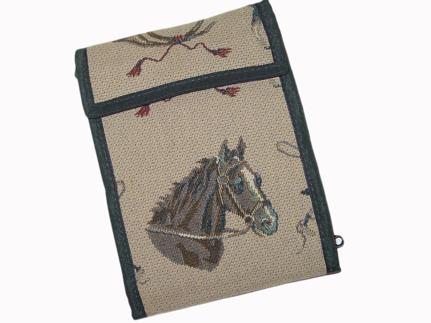 horse hound string wallet