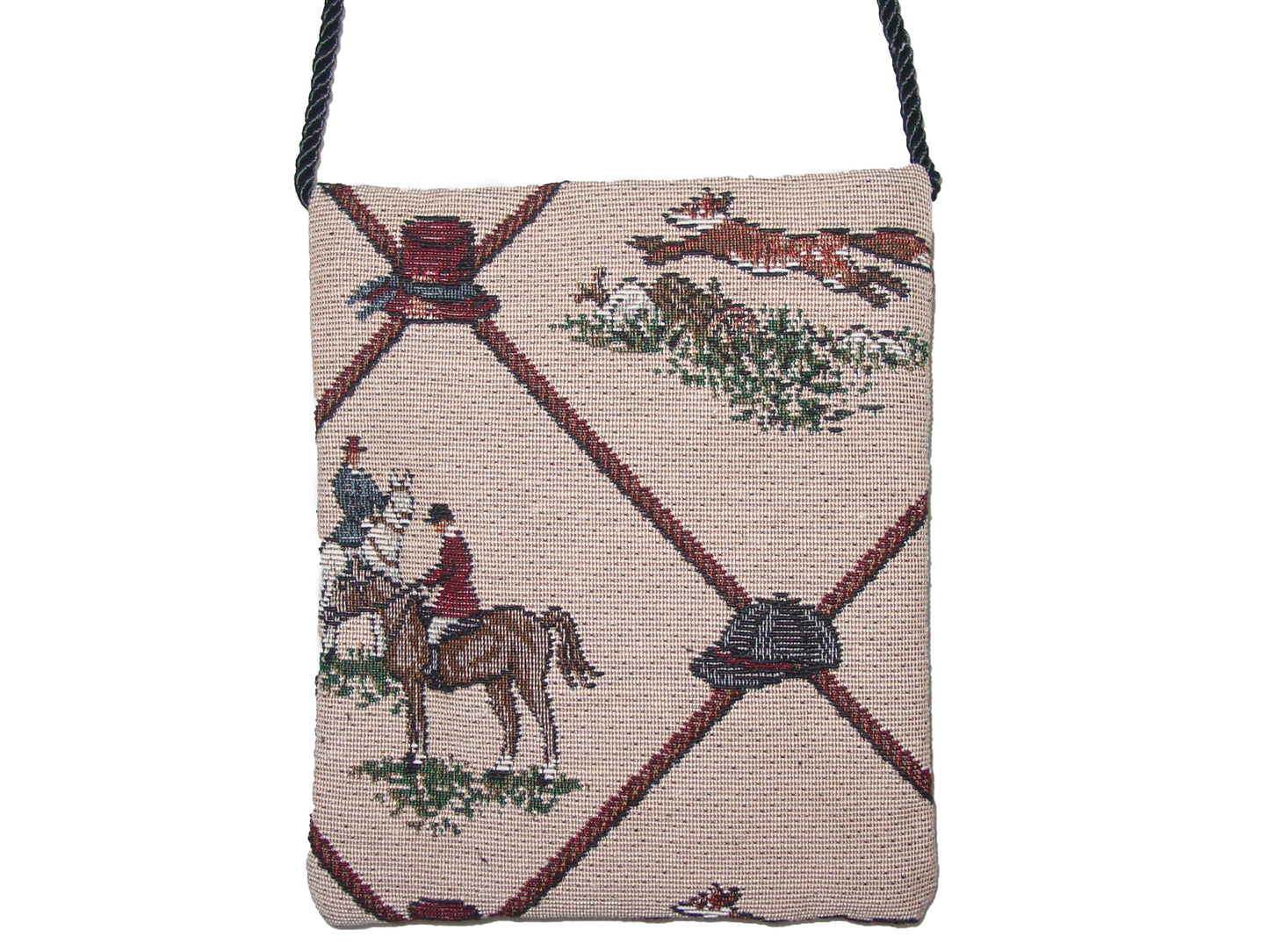 equestrian crossbody purse