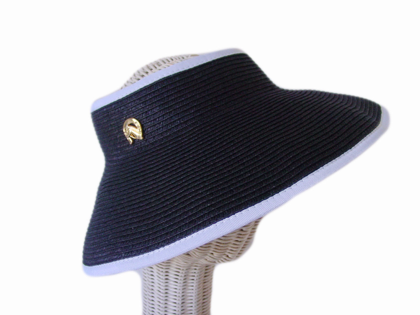 horse wide brim visor