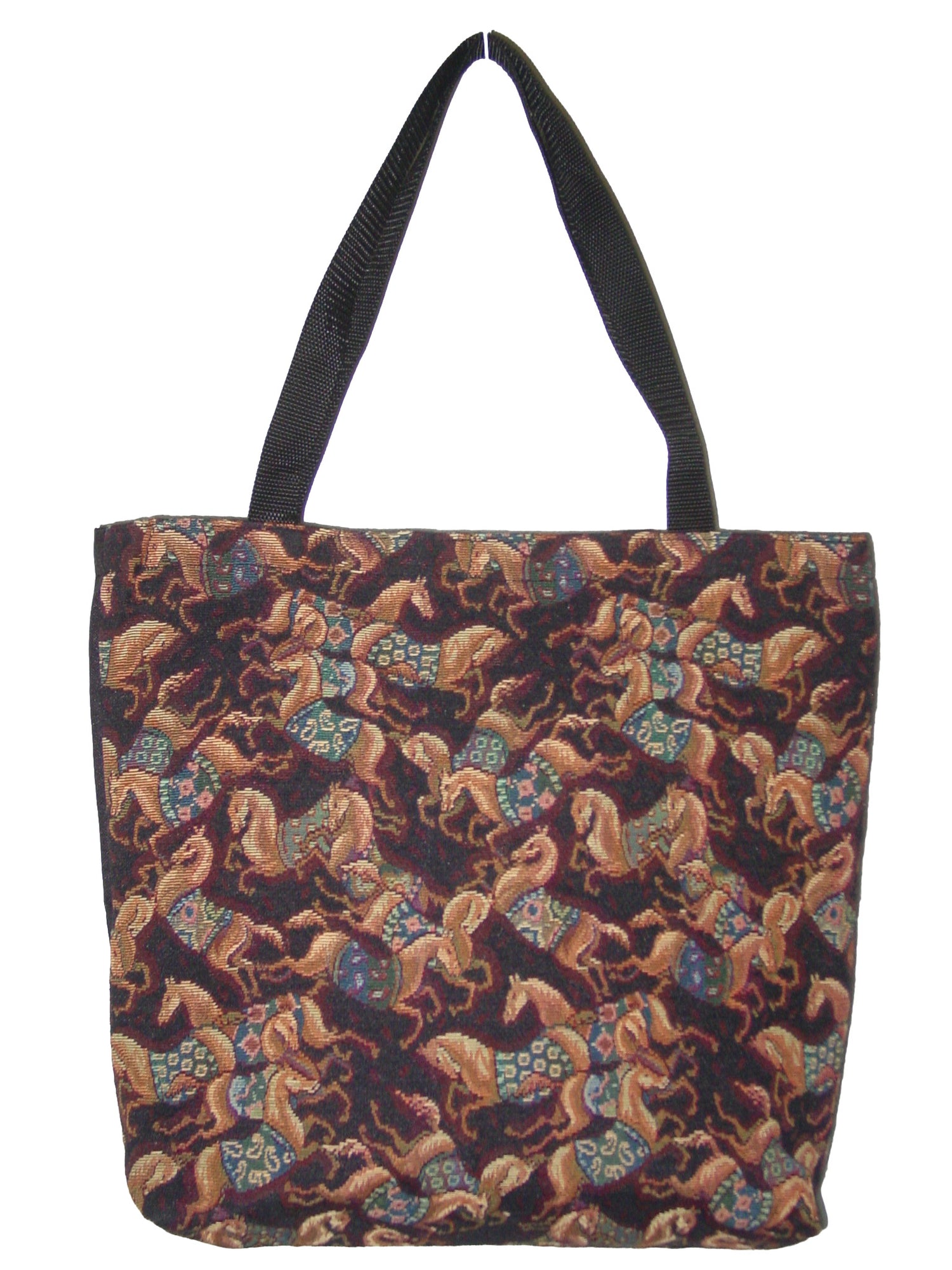 equestrian market bag