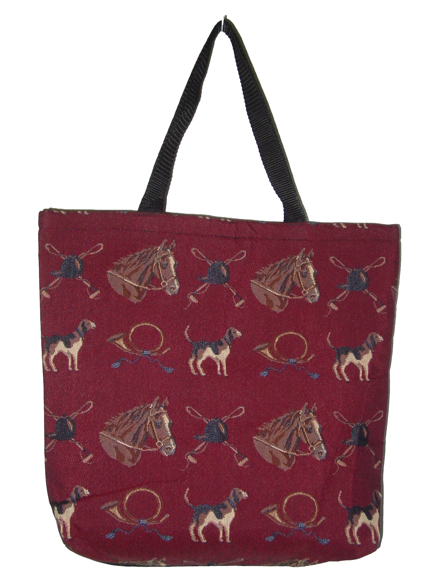 equestrian tote bag