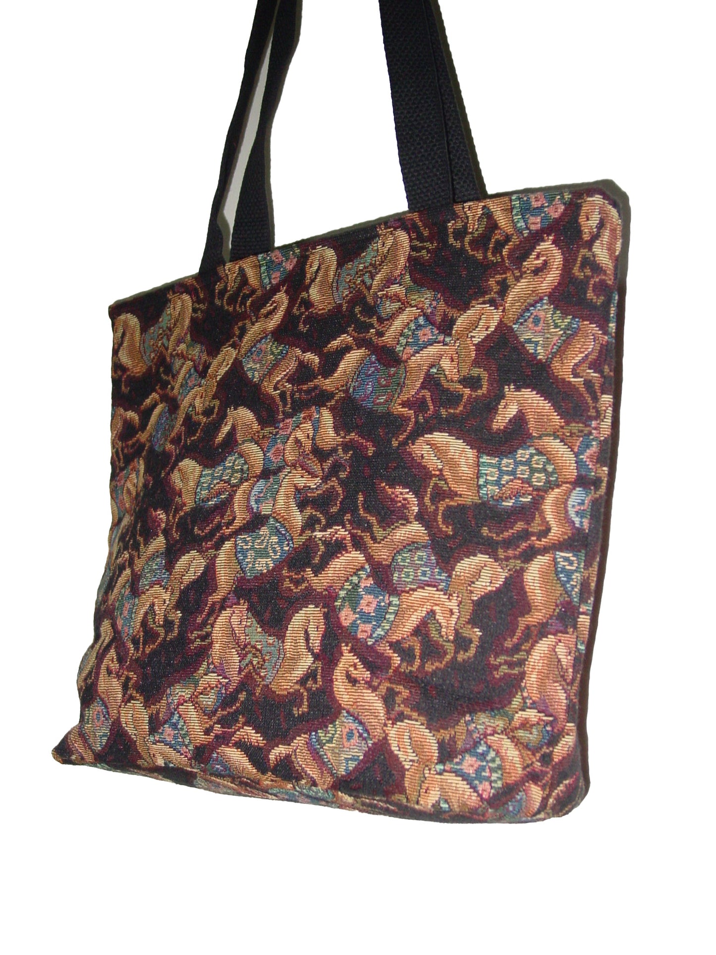 equestrian tote bag