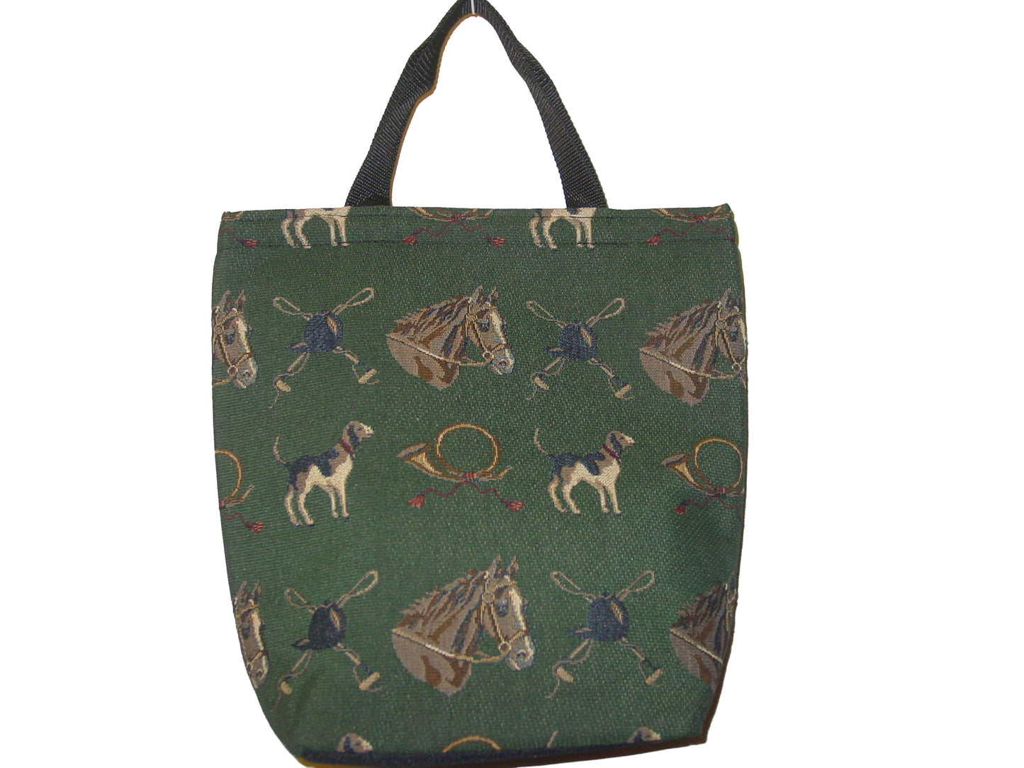 equestrian shopping bag