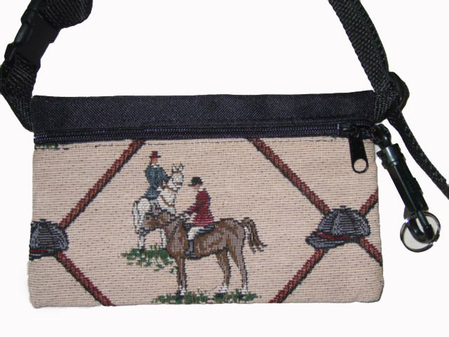 equestrian belt bag