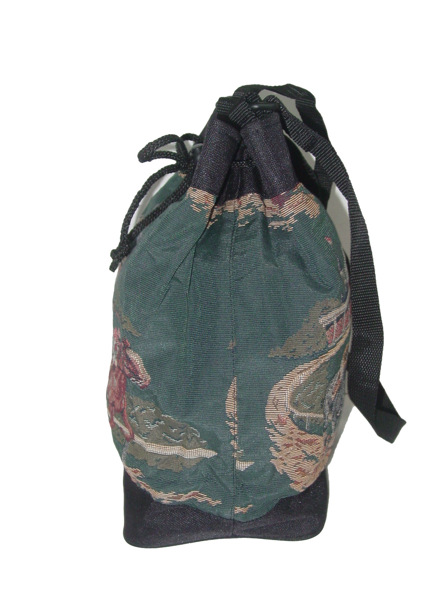 horse drawstring purse