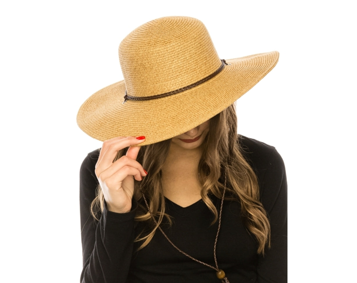 Equestrian Wide Brim with Chin Strap