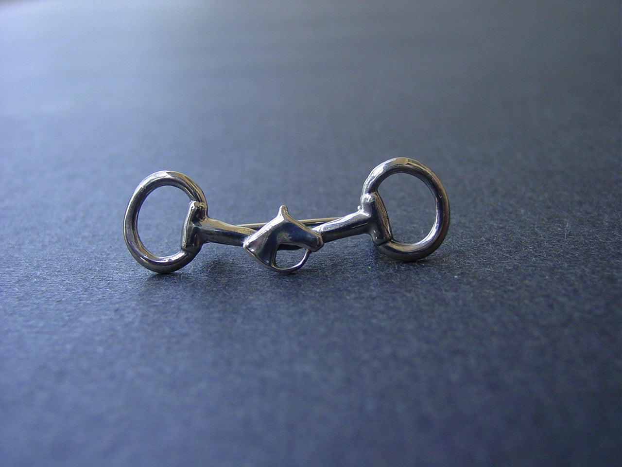 English riding stock pin