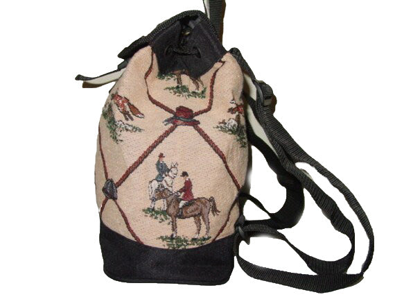 equestrian backpack purse