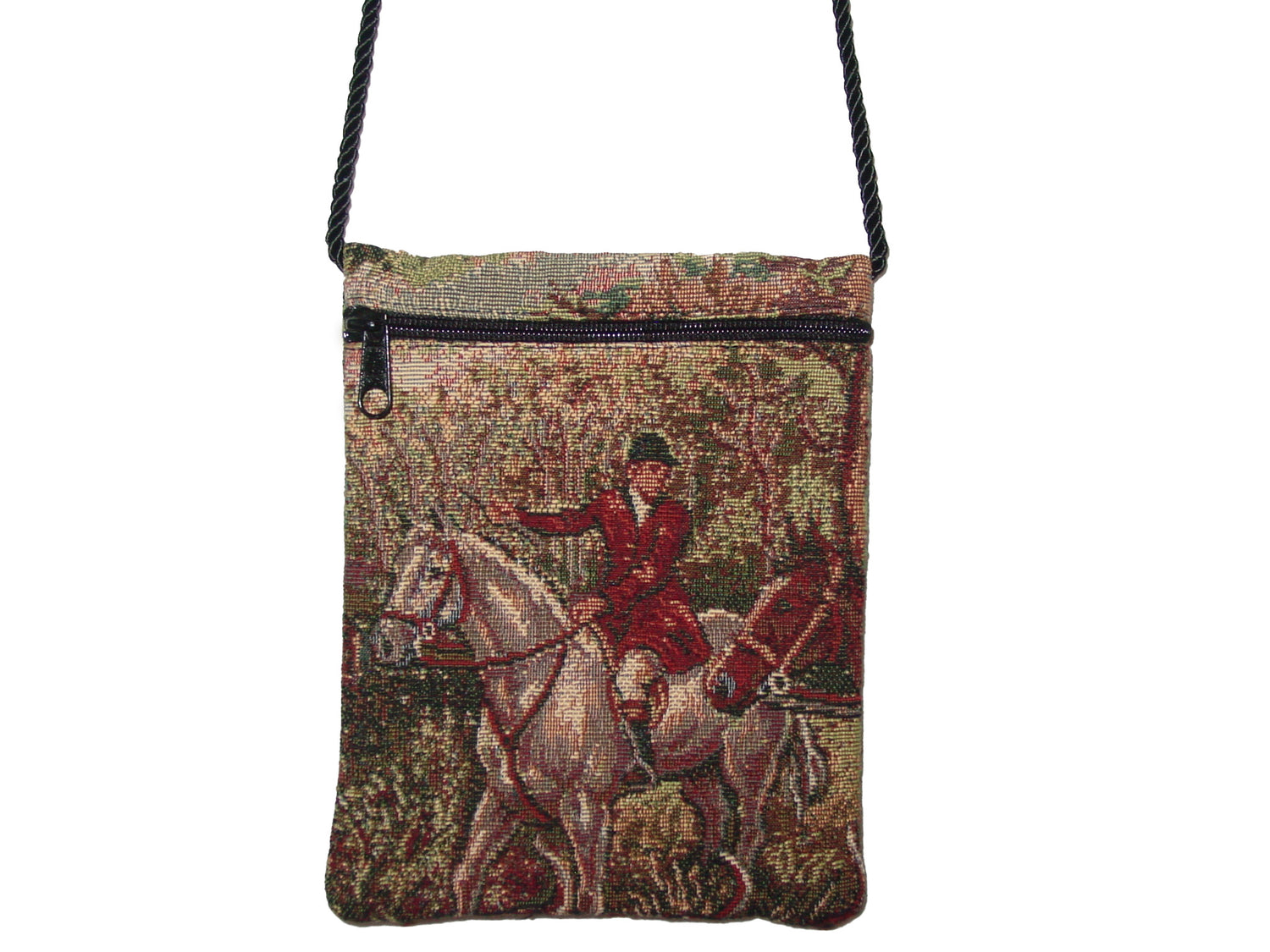 equestrian crossbody purse