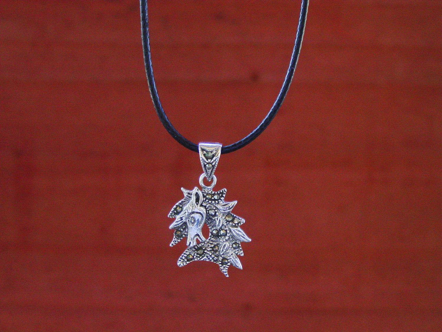 equestrian gemstone silver