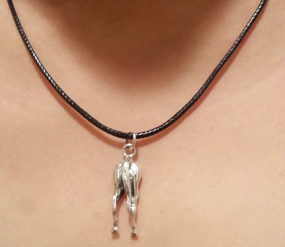 Back Side Horse Pendant