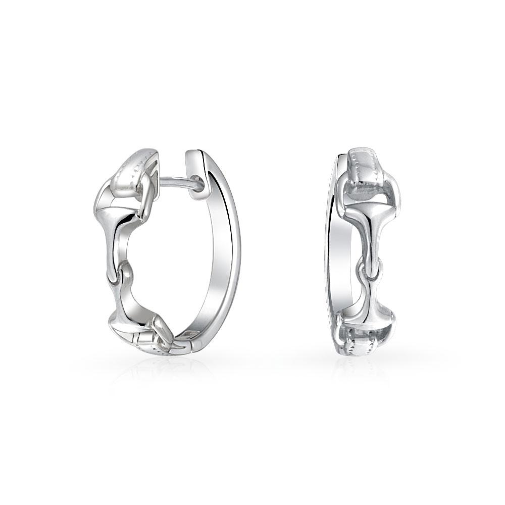 horse bit earrings