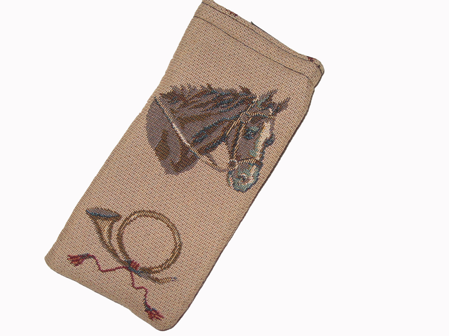 horse hound sunglasses case