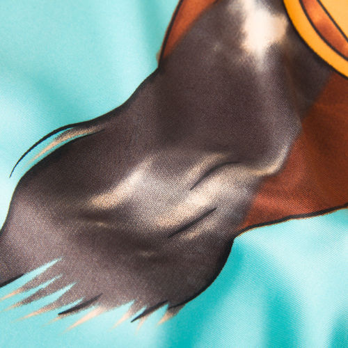 horse silk scarf