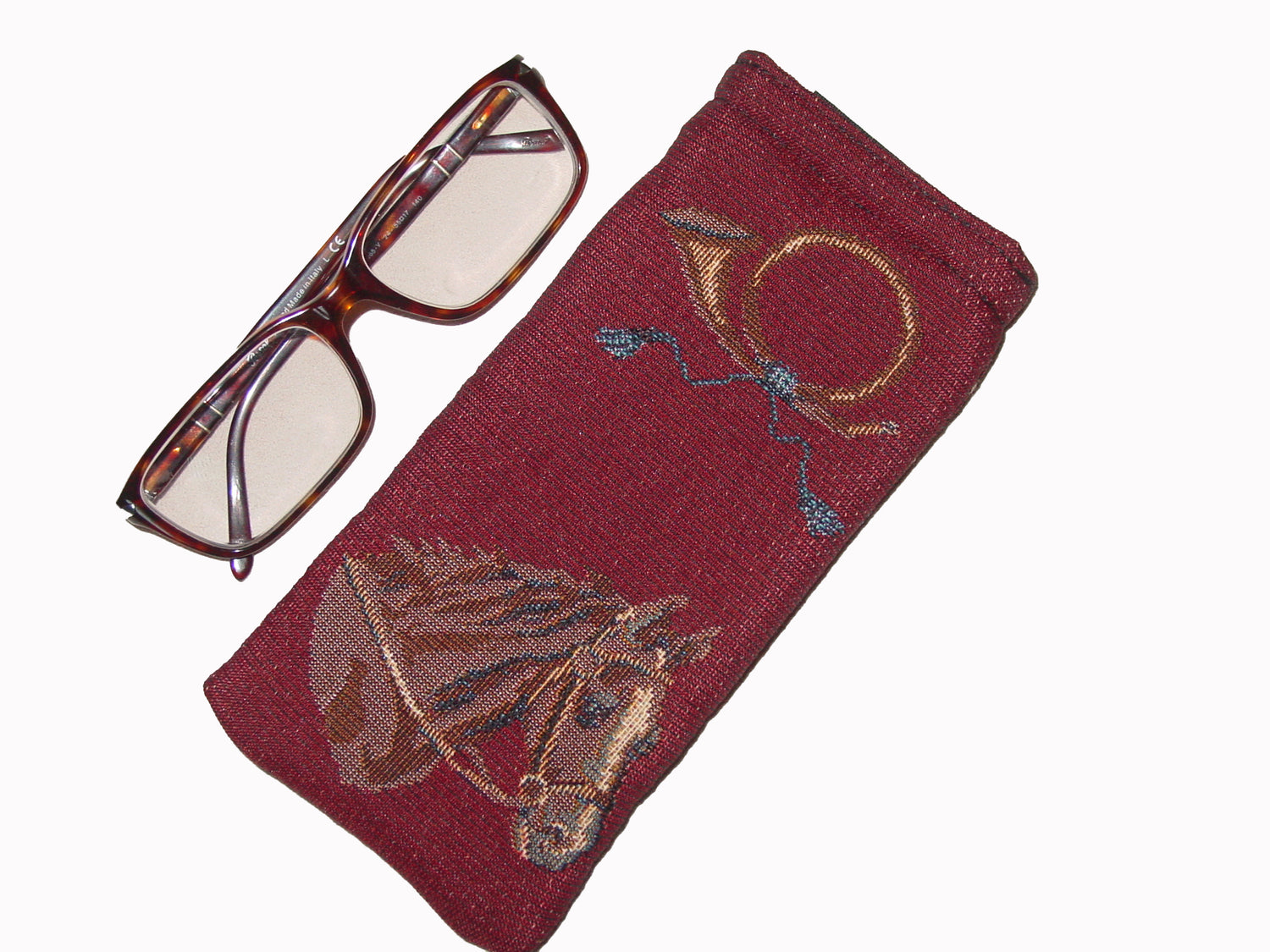 horse glasses case