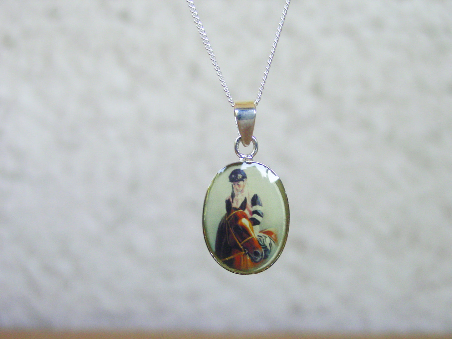 equestrian pendant