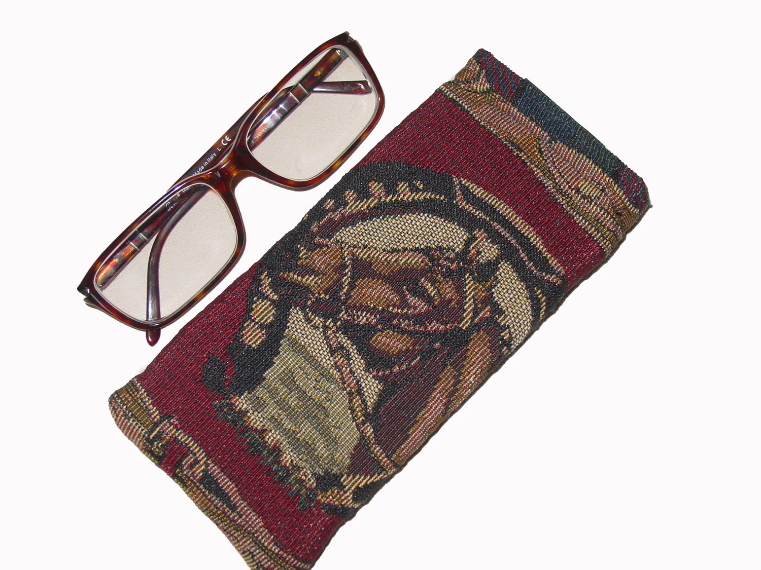 horseshoe eyeglasses case