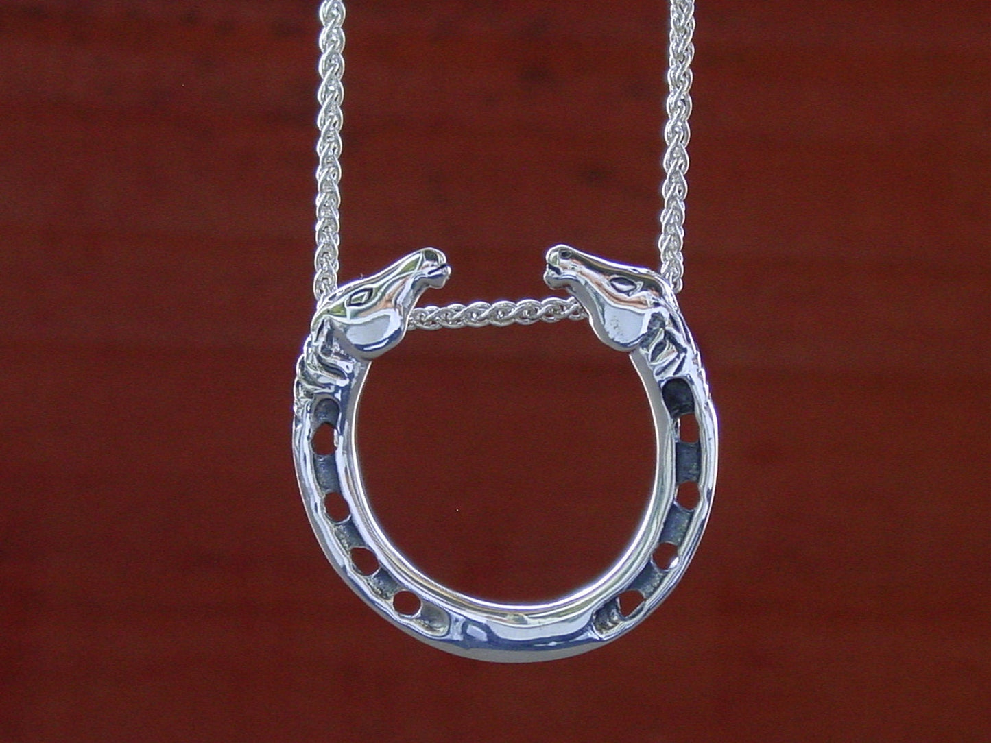 horseshoe horsehead silver