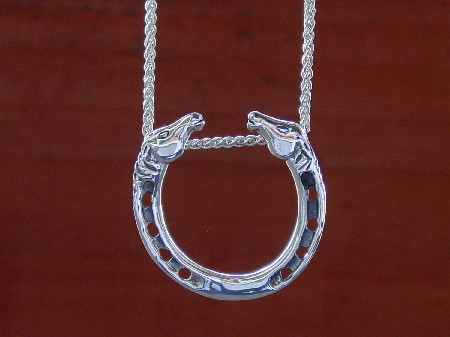 horseshoe horsehead silver