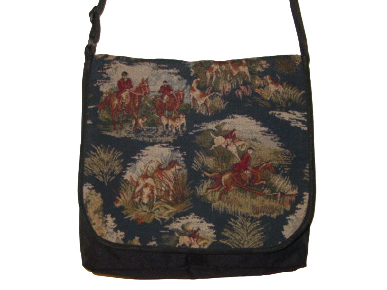 equestrian messenger purse